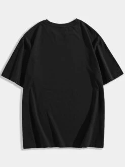 ROMWE Street Life Guys Letter Graphic Tee