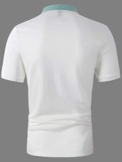 Manfinity Homme Men Color Block Polo Shirt