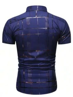 Manfinity AFTRDRK Men Plaid Print Shirt