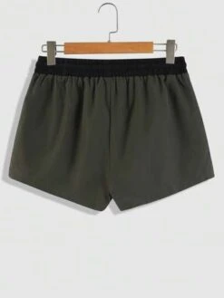 Manfinity Homme Men Drawstring Waist Shorts