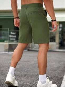 Manfinity Basics Men Slant Pocket Bermuda Shorts