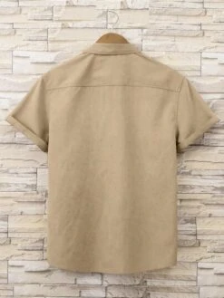 Manfinity Hypemode Men Solid Button Up Shirt Without Tee