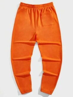 Manfinity Hypemode Men Bear Print Drawstring Waist Sweatpants