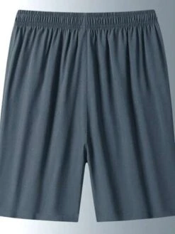 Men Letter Graphic Zip Pocket Shorts