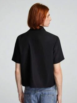 ROMWE Avant Guys Flap Pocket Chain Detail Shirt