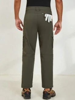 Men Zipper Pocket Pants