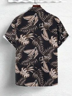 SHEIN Manfinity RSRT Men Tropical Print Shirt