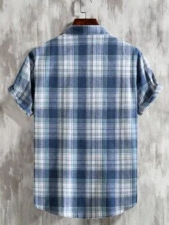 Manfinity Homme Men Plaid Print Shirt