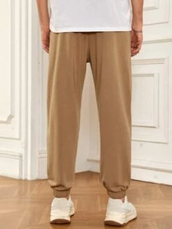 Manfinity Hypemode Men Floral Print Drawstring Waist Sweatpants