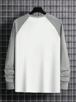 Manfinity Homme Men Horse Print Raglan Sleeve Tee