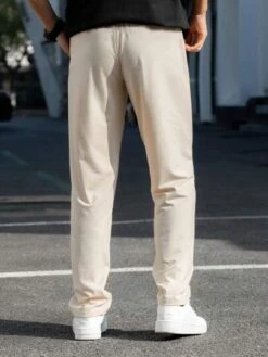 SHEIN X HATTAN Manfinity Homme Men Solid Drawstring Waist Slant Pocket Sweatpants