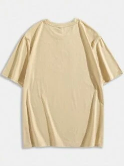 ROMWE Street Life Guys Slogan Graphic Tee