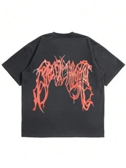 Men Cartoon Graphic Tee