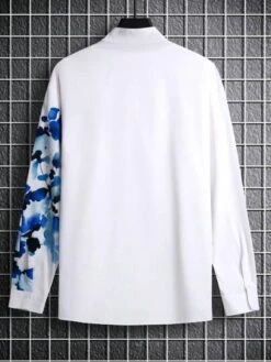 Manfinity LEGND Men Floral Print Shirt Without Tee