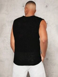 Manfinity Homme Men Solid Tank Top